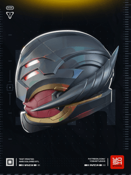 Rivals Infinity Ultron Helmet 3D Printer STL file 3d model