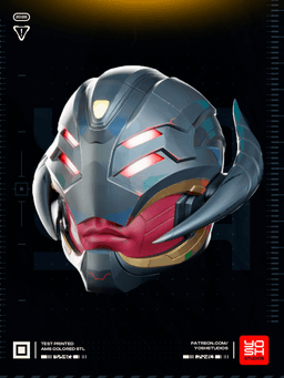 Rivals Infinity Ultron Helmet 3D Printer STL file 3d model