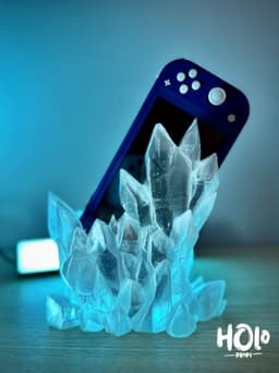 Crystal Dock Nintendo Switch Lite - Holoprops 3d model