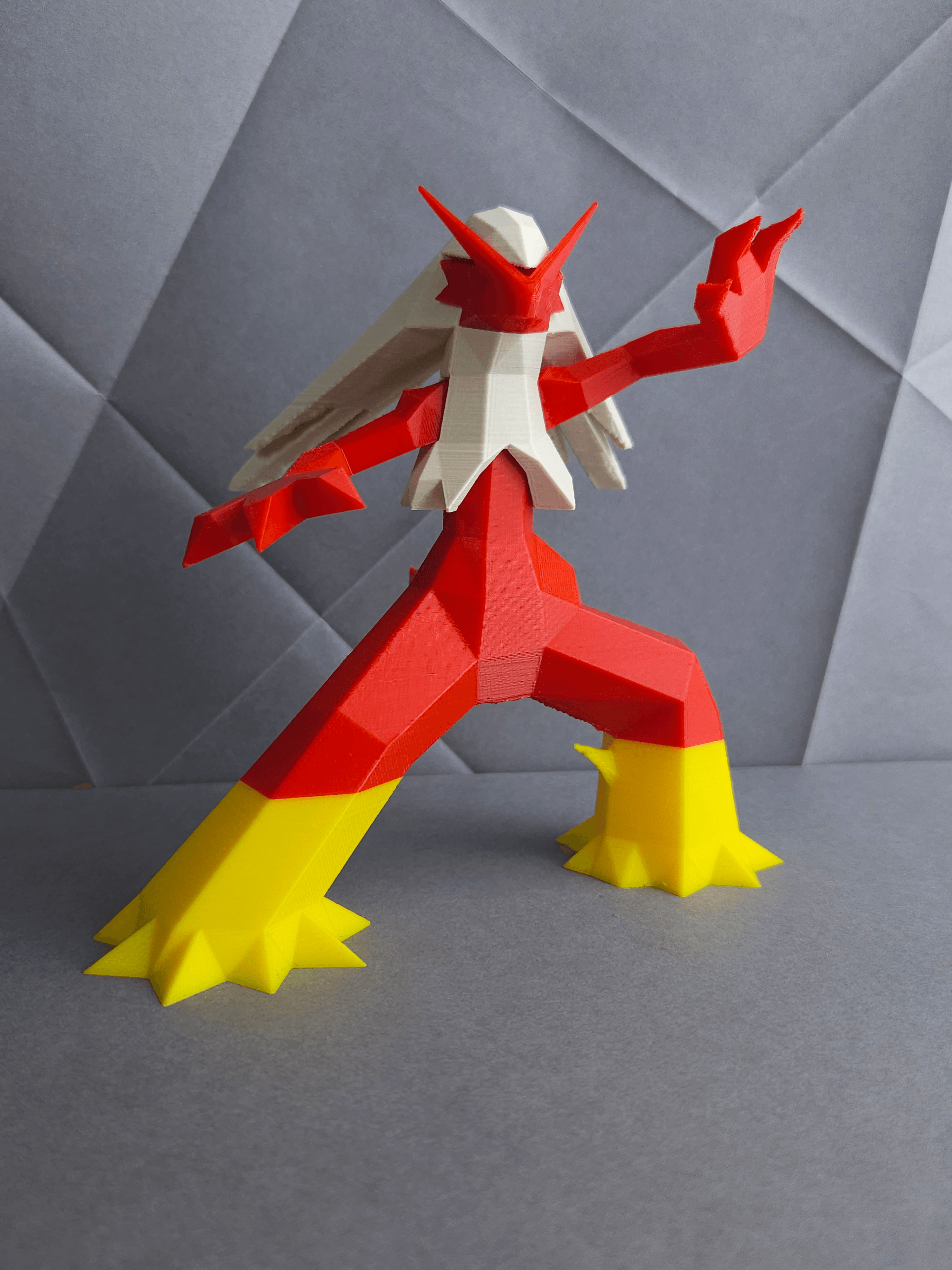 Blaziken Low Poly Pokemon 3d model
