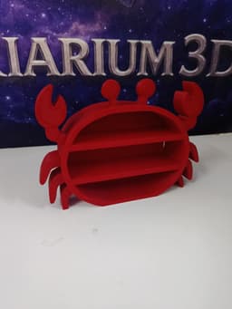 Crab-shaped shelf 3d model