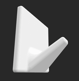Small Wall Hook 3d model