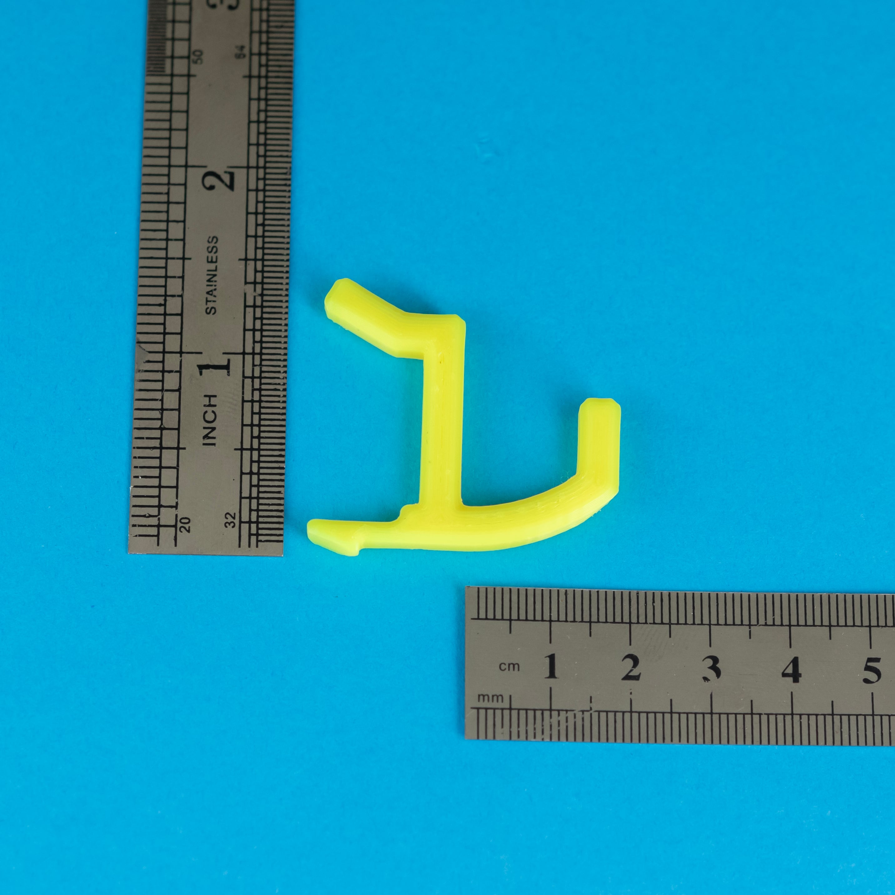 EZPZ Pegboard Hook // 15mm Hook 3d model
