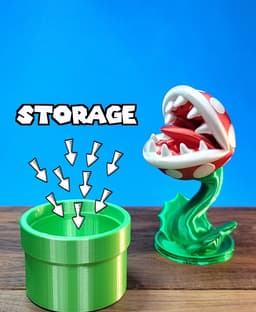 Fat bottom piranha plant 3d model