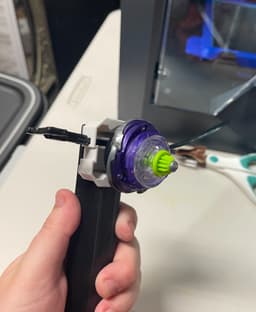 Beyblade X Proto launcher handle 3d model