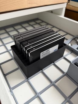 SSD Holder Gridfinity 3d model
