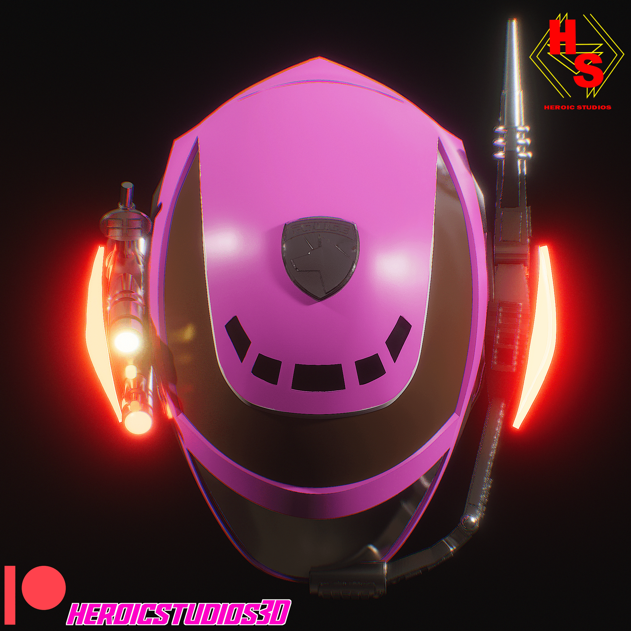SPD SWAT Helmets 3d model