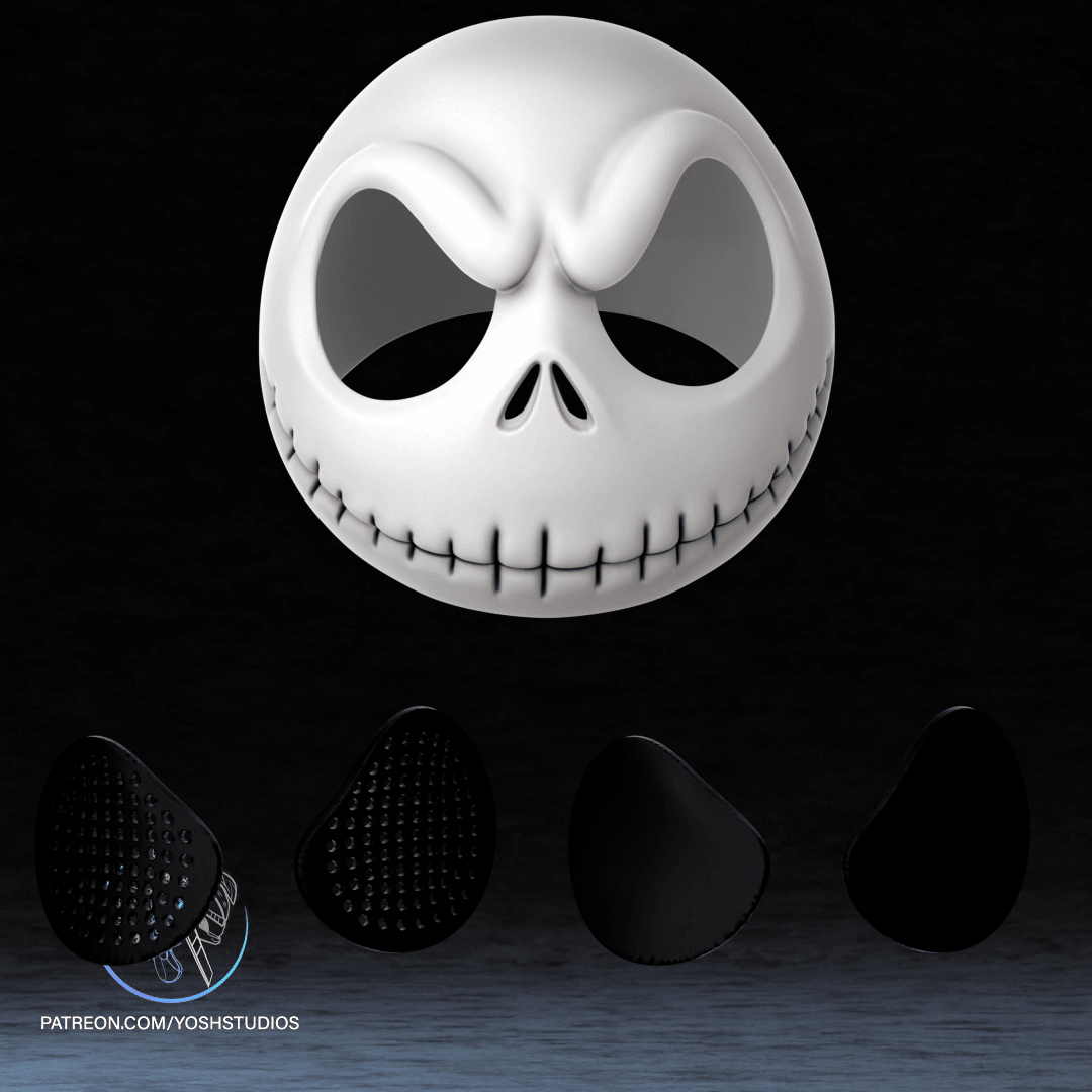 Pumpkin King Mask 3D Printer STL File 3d model