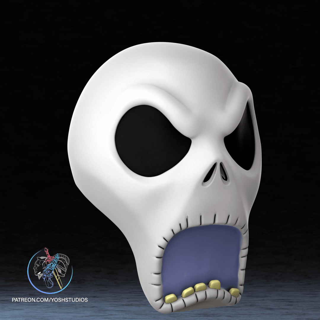 Pumpkin King Mask 3D Printer STL File 3d model