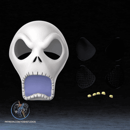Pumpkin King Mask 3D Printer STL File 3d model