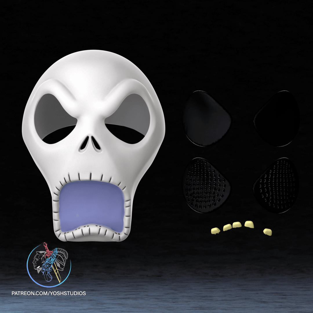Pumpkin King Mask 3D Printer STL File 3d model