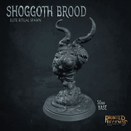 2x Shoggoth Spawns (50mm Bases) 3d model