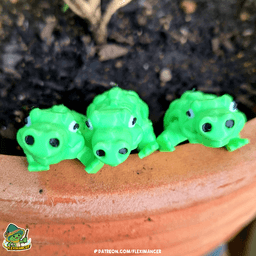 Crocodile | Flexi print-in-place + Keychain | Multicolor 3d model