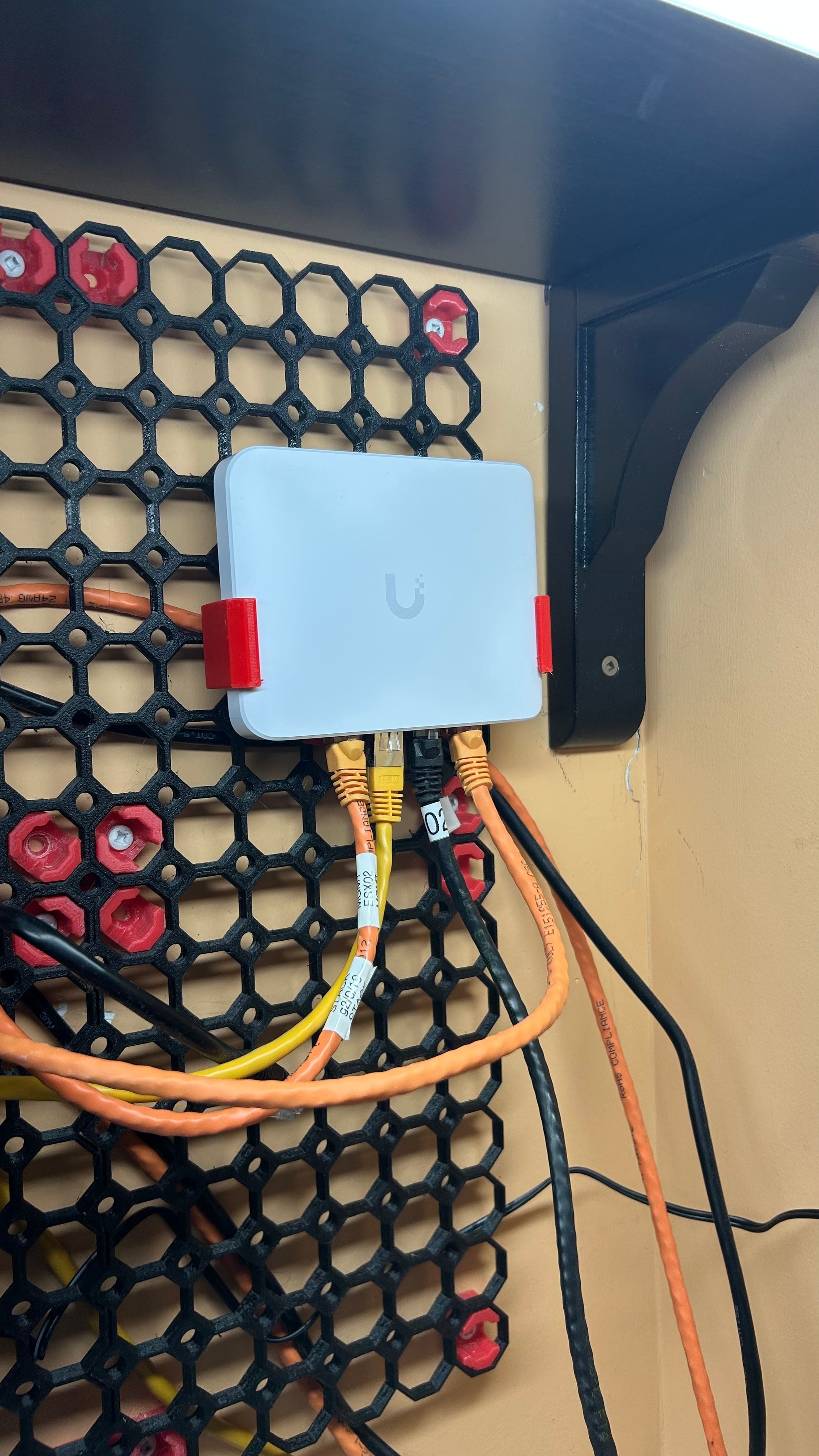 Multiboard Unifi Flex Mini 2.5G 5Port USW-Flex-Mini-2.5G-5 bracket 3d model