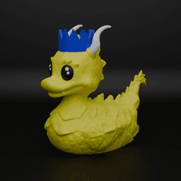 Dragon Duck (Partyhat) 3d model