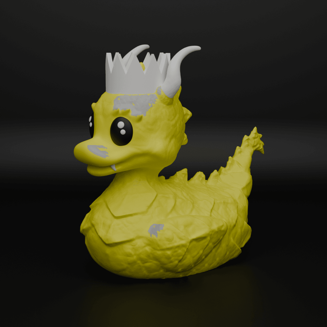 Dragon Duck (Partyhat) 3d model