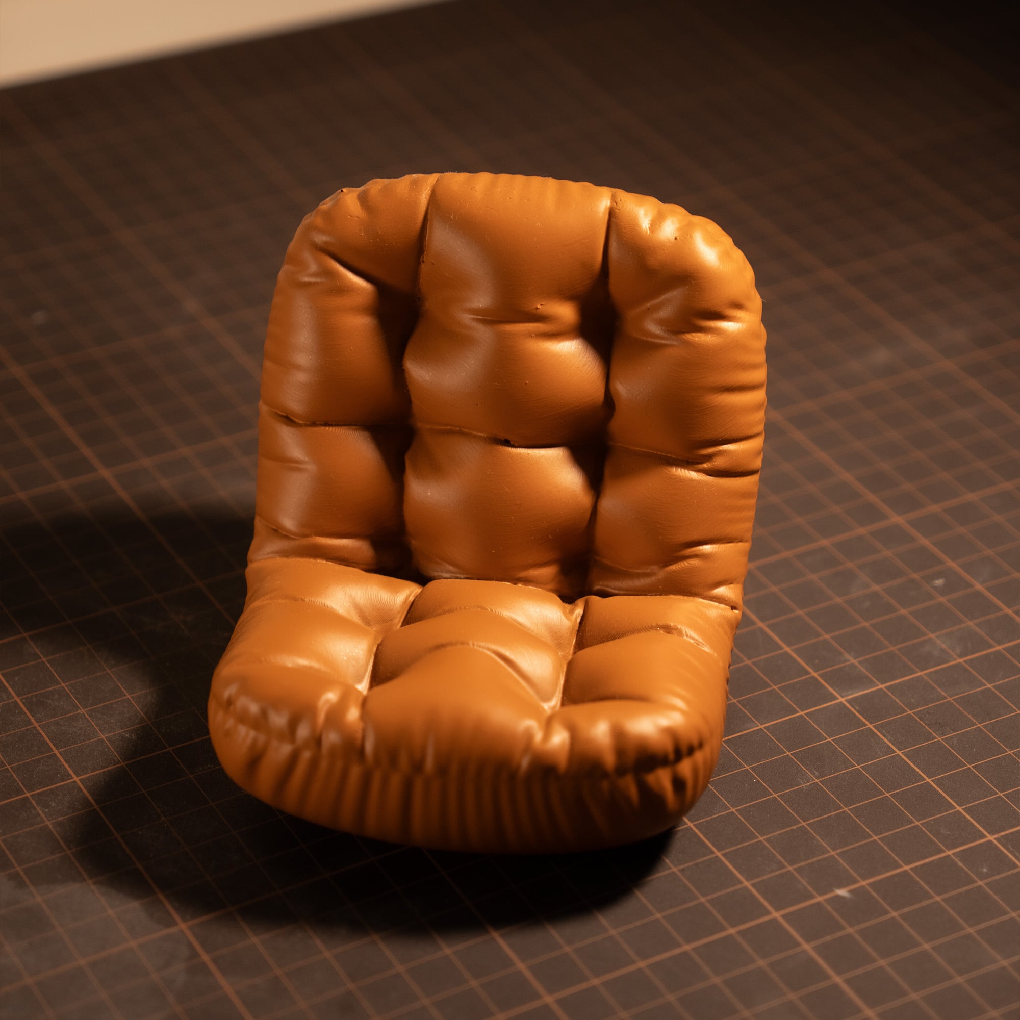 Puffy Lounge Couch 3d model