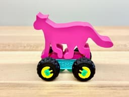STEMFIE Vehicle Variation - Cat Car 3d model
