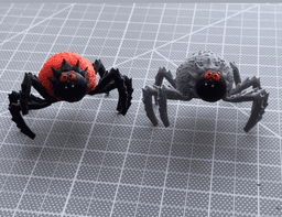 Cute Articulated Spider 3d model