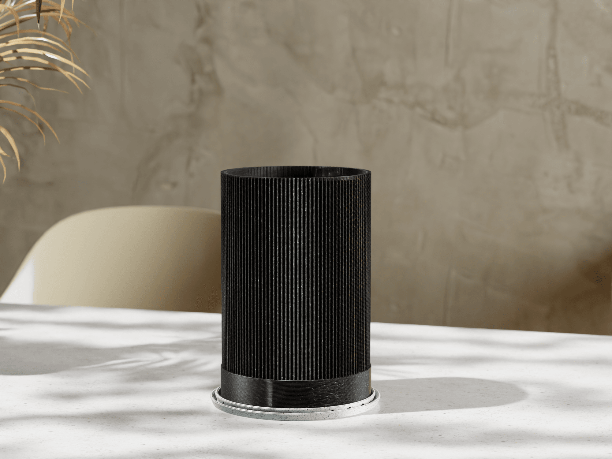 LinearFlow Planter + Base 3d model