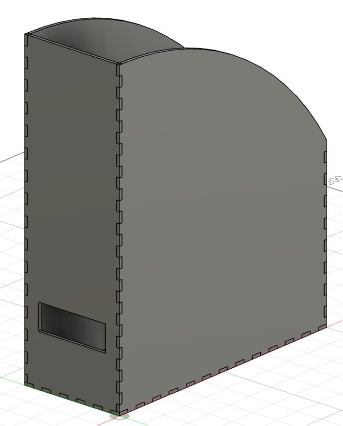 Press Fit Magazine Box 3d model