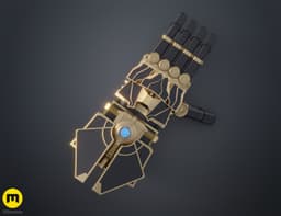 Arcane Vi Gauntlets season 2 3d model
