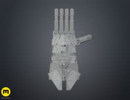 Arcane Vi Gauntlets season 2 3d model