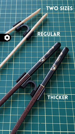 Chopsticks Adapters 3d model