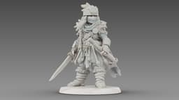 Woven Warrior 3d model