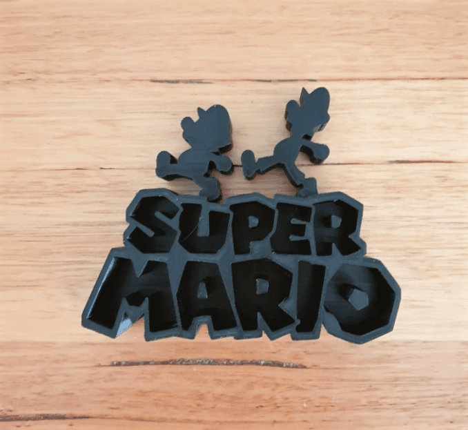 Super Mario Shelf Ornament 3d model