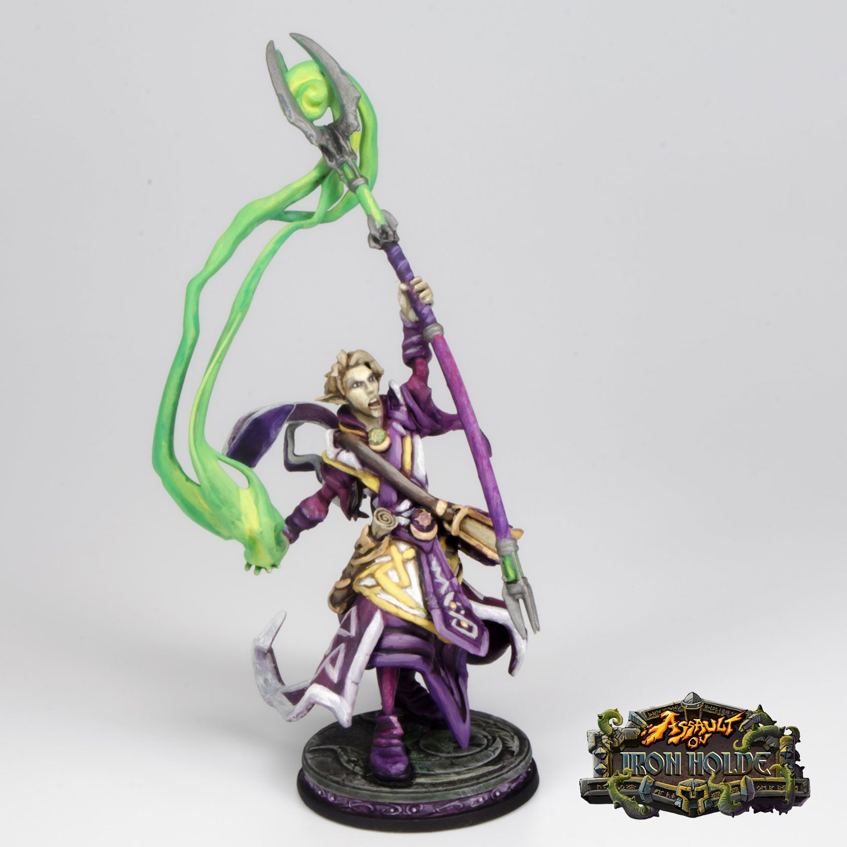 Ture'Hin_Guldar-Elf_Wizard 3d model