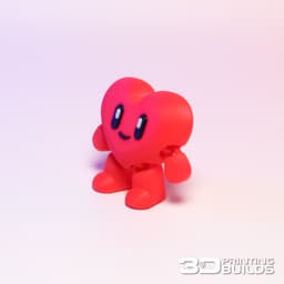 Flexy Heart Toy 3d model