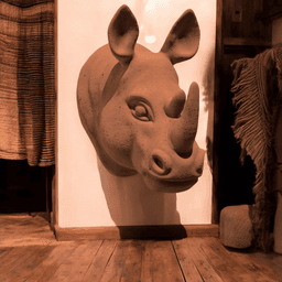 Rhino Head 3d model