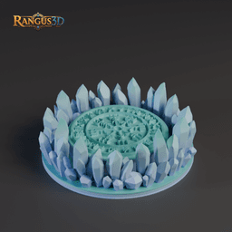 Crystal Coaster 3d model