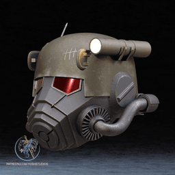 Fallout NCR S2 Helmet 3D Printer STL file 3d model