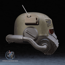 Fallout NCR S2 Helmet 3D Printer STL file 3d model