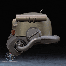 Fallout NCR S2 Helmet 3D Printer STL file 3d model