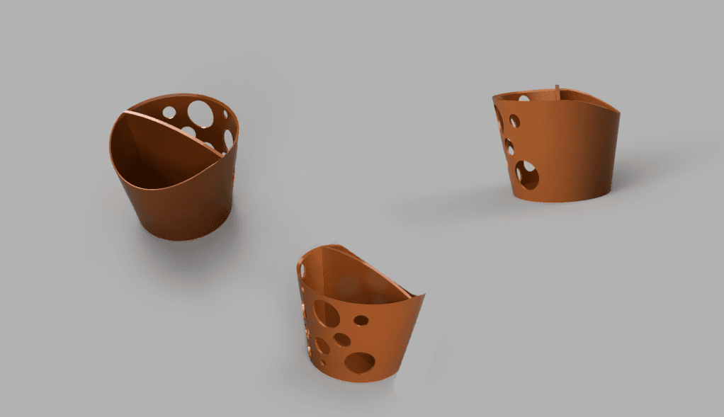 Study environmentally friendy 3d model