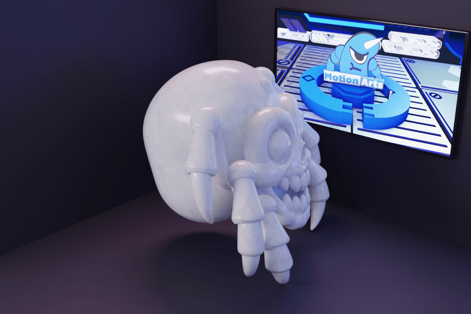 Aranha cartoon.stl 3d model