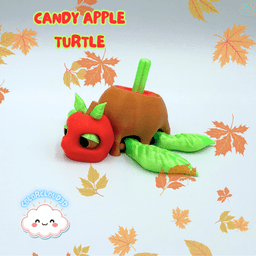 Candy Apple Turtle 3d model