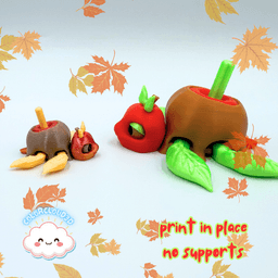 Candy Apple Turtle 3d model