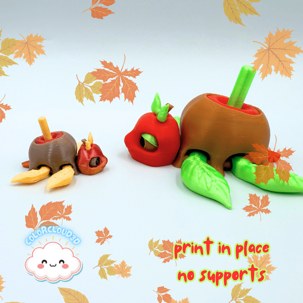 Candy Apple Turtle 3d model