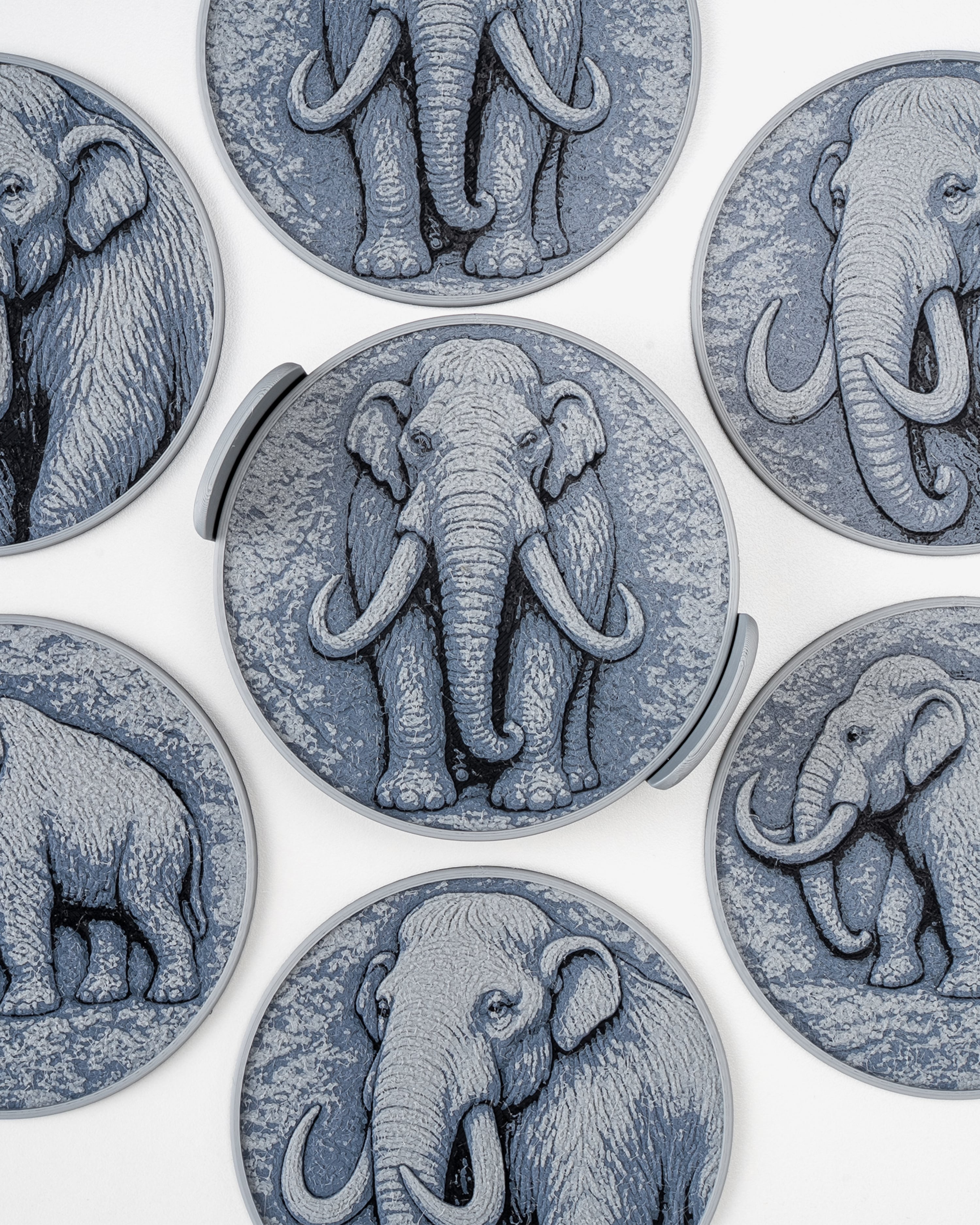 Mammoth Coasters 3d model