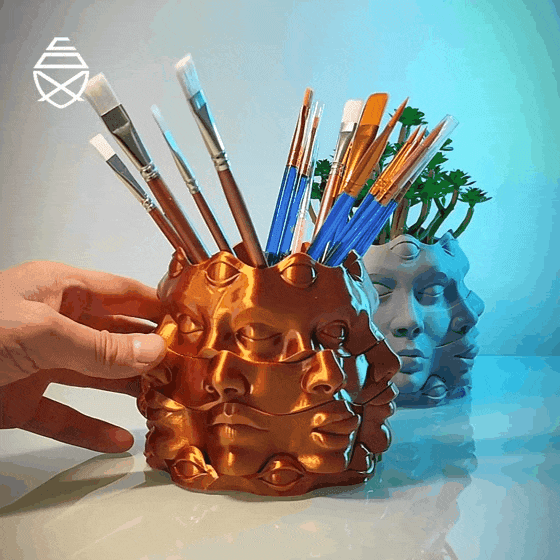 Multi Face Vase 3d model
