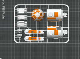R3D3 Kit Card 3d model