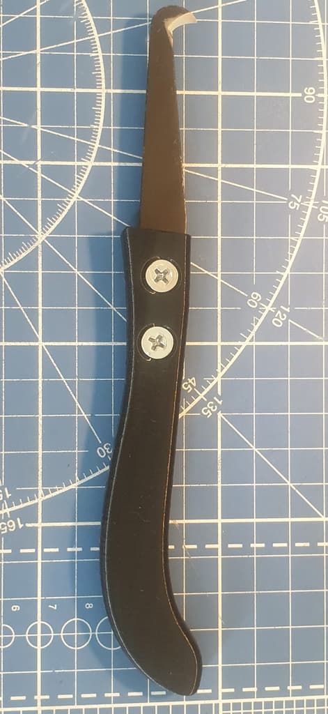 Tile seam reopen tool handle 3d model