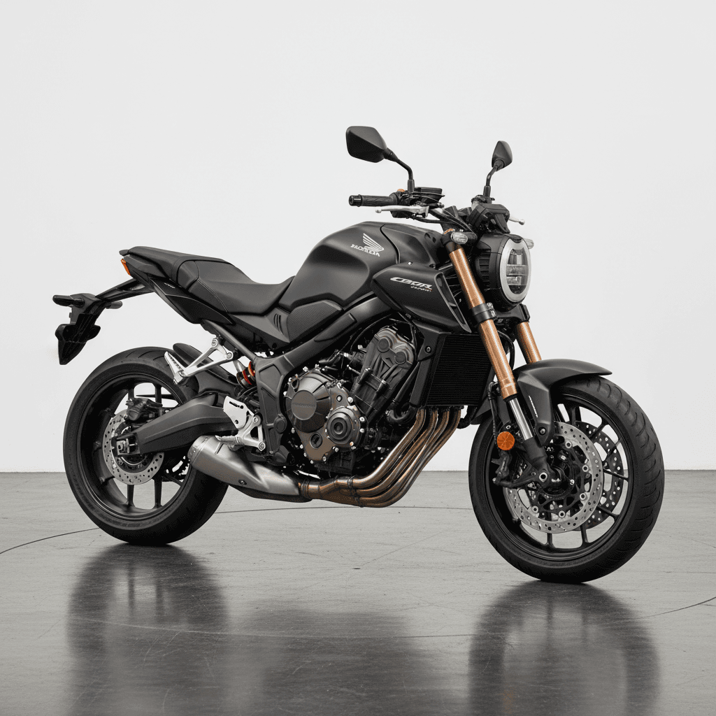 Honda CB650R Naked Street Motorcycle 3d model