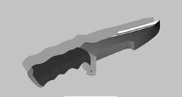 Halo 5 Assassination Knife 3d model