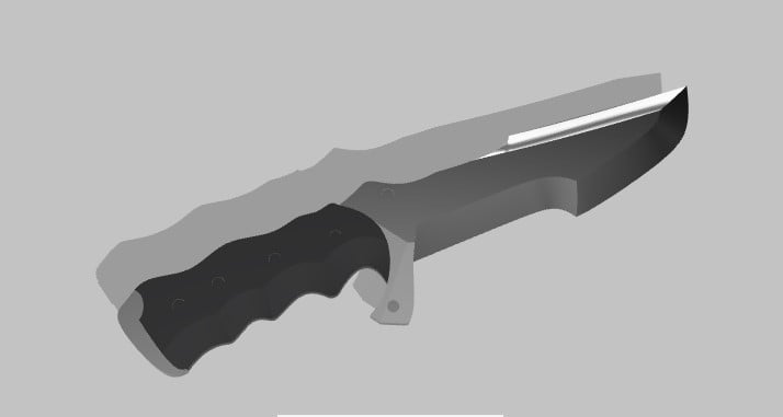 Halo 5 Assassination Knife 3d model