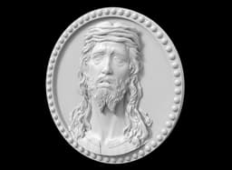 Jesus Medal 3d model